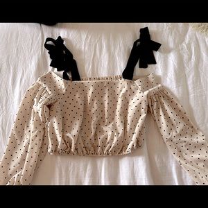 Lovers and Friends off the shoulder blouse